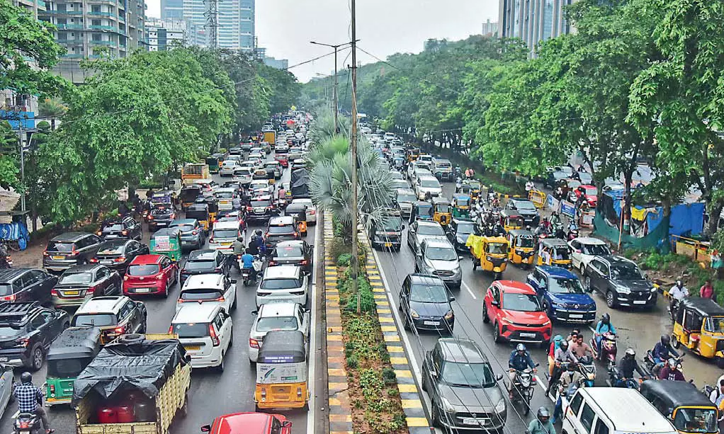 Rains Lash Parts of Hyderabad
