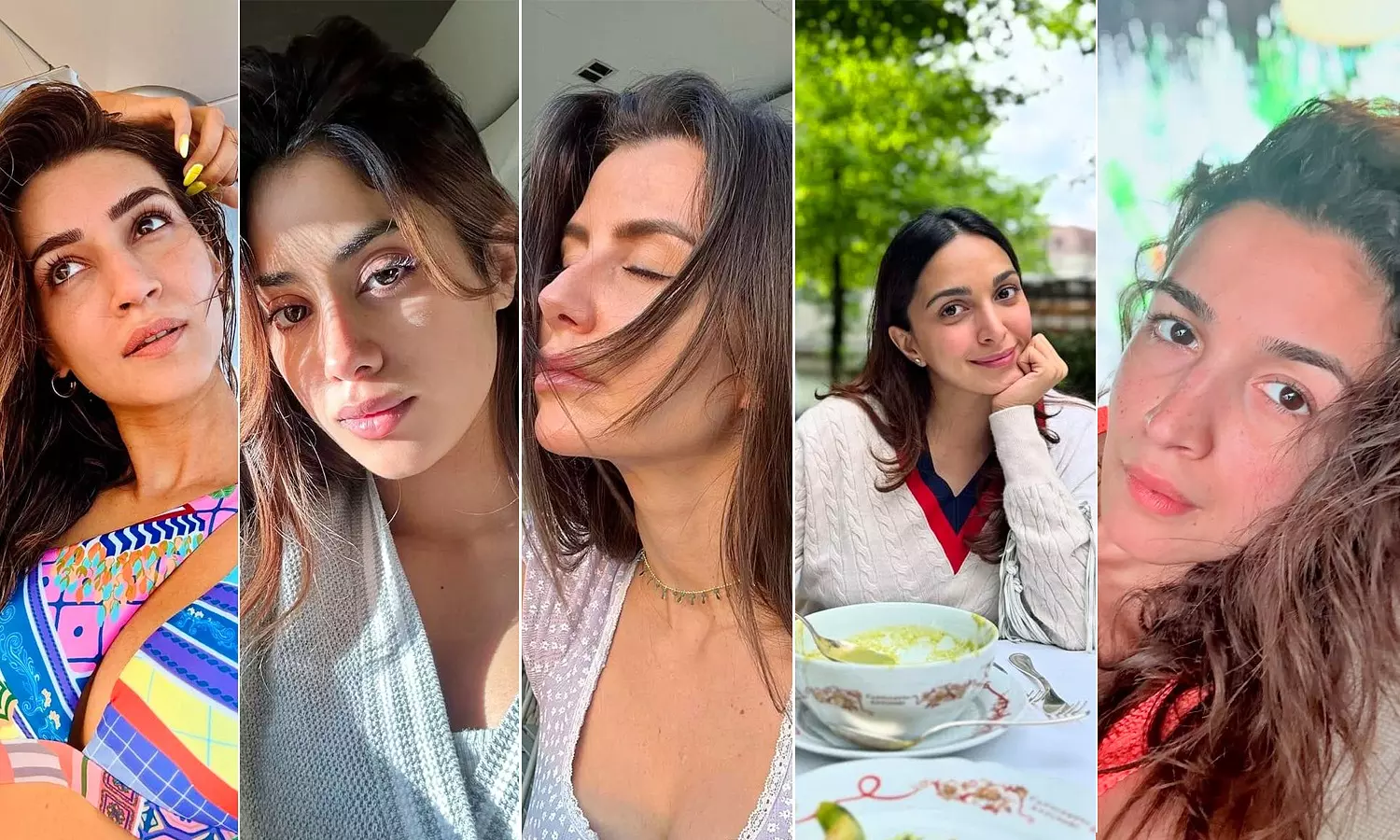 Alia Bhatt, Giorgia, Kriti Sanon & Others: Stunning No-Makeup Looks That Prove Natural Beauty Is Supreme