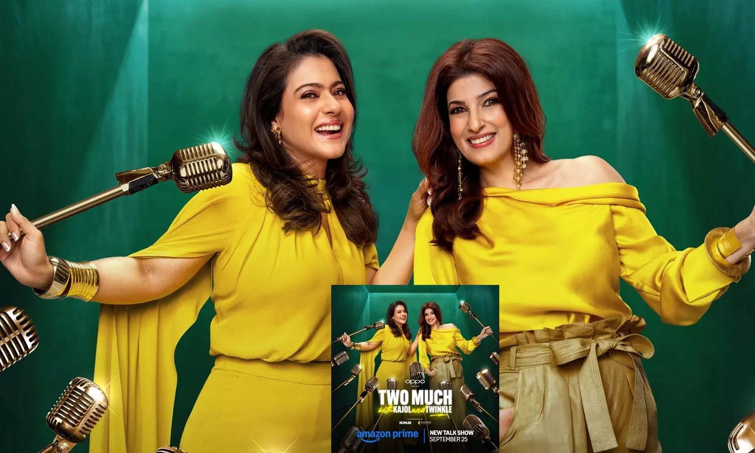Prime Video locks Premiere Date for its Unfiltered Original Show—Two Much with Kajol and Twinkle