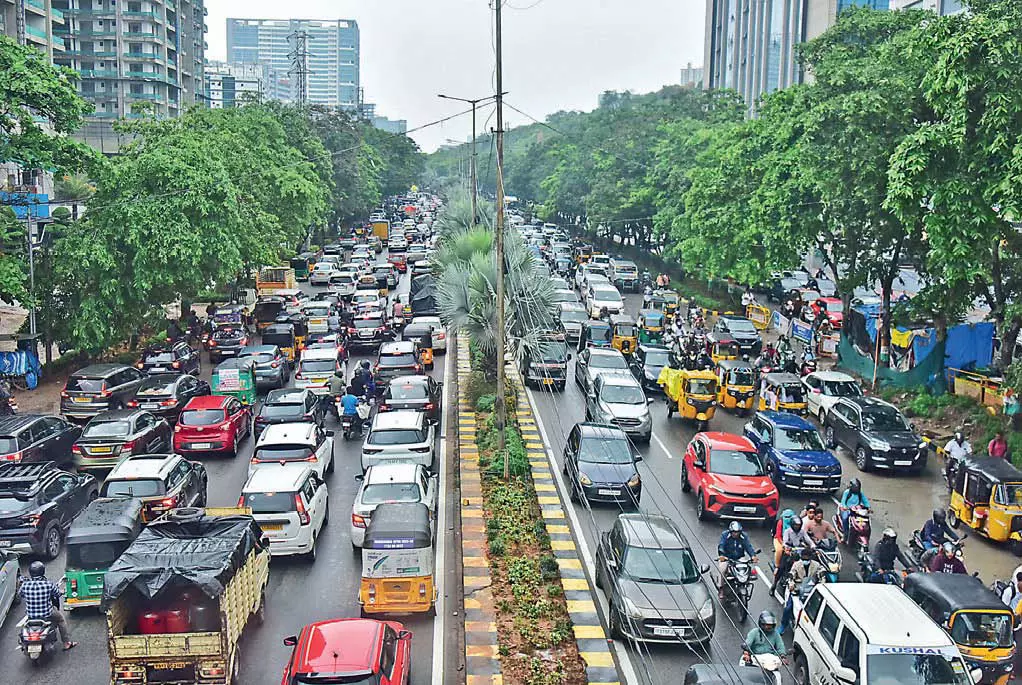 Rains Lash Parts of Hyderabad Rains Lash Parts of Hyderabad