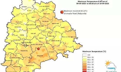 Hyderabadis Feel the Heat as Temperatures Soar Hyderabadis Feel the Heat as Temperatures Soar