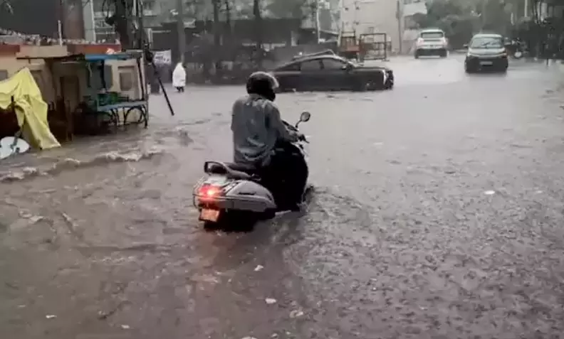 Heavy Rains Batter Hyderabad Outskirts