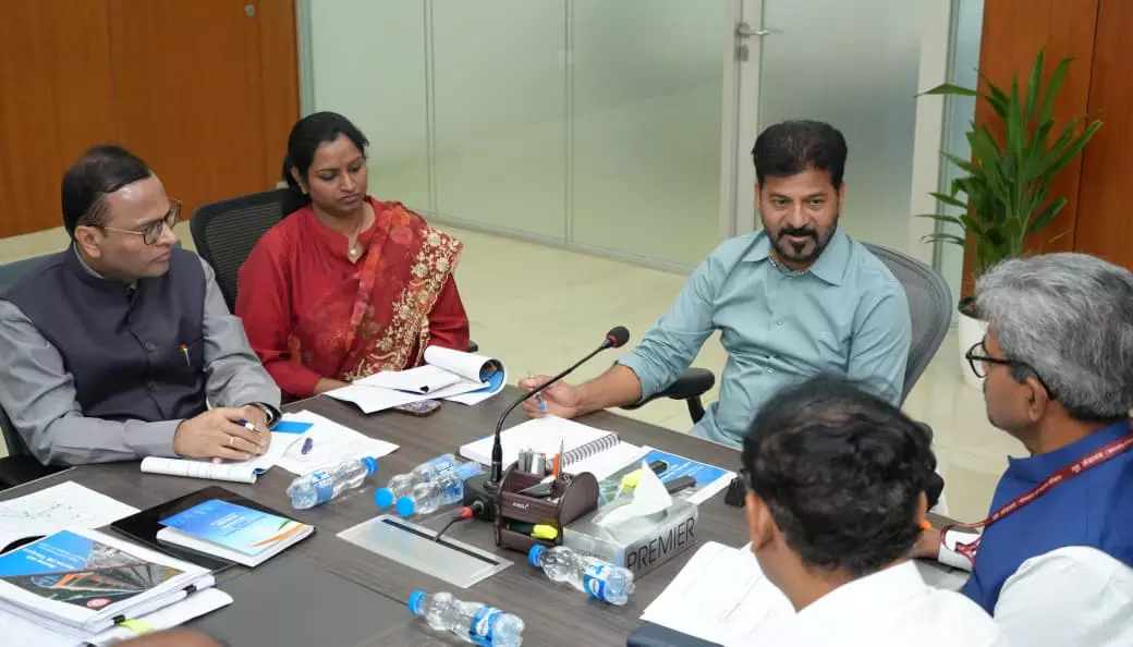 Revanth Reddy Moots Bullet Train from Hyderabad Outskirts to Chennai