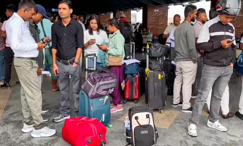 More than 200 Telugus Evacuated from Nepal More than 200 Telugus Evacuated from Nepal