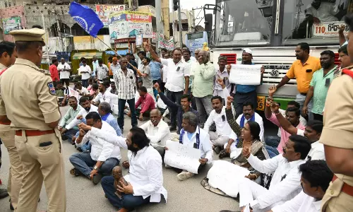 Dalit Leaders Demand Reinstallation of Ambedkar Statue in Karimnagar