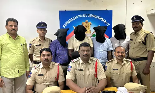 Karimnagar Police Arrest 4 in Online Fraud Case