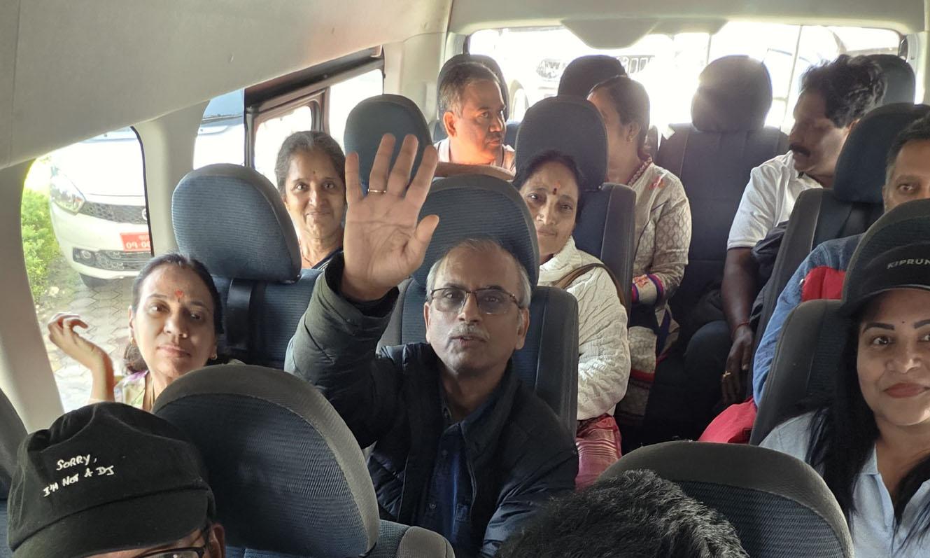 Stranded Telugu Pilgrims Reach India Border