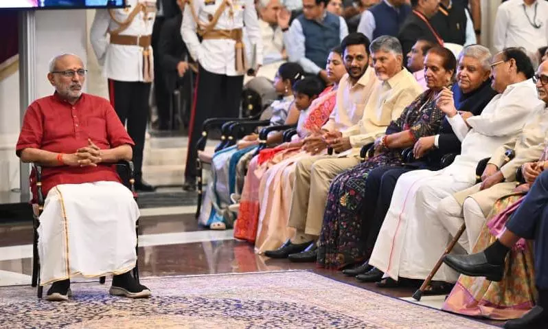 Naidu, Pawan Attend VP’s Oath-taking Ceremony Naidu, Pawan Attend VP’s Oath-taking Ceremony