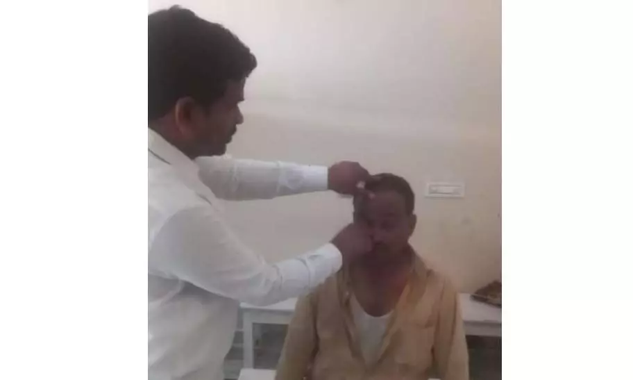 Forest Staff Assaulted In Mancherial