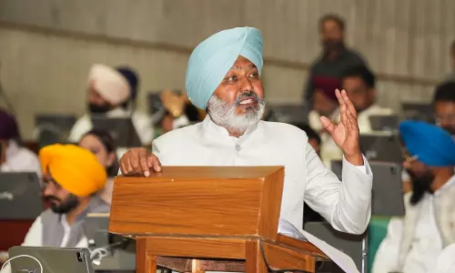 BJP Peddling Lies on Disaster Aid to Target AAP Govt, Says Punjab Minister Cheema BJP Peddling Lies on Disaster Aid to Target AAP Govt, Says Punjab Minister Cheema