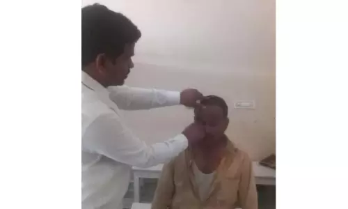 Forest Staff Assaulted In Mancherial Forest Staff Assaulted In Mancherial