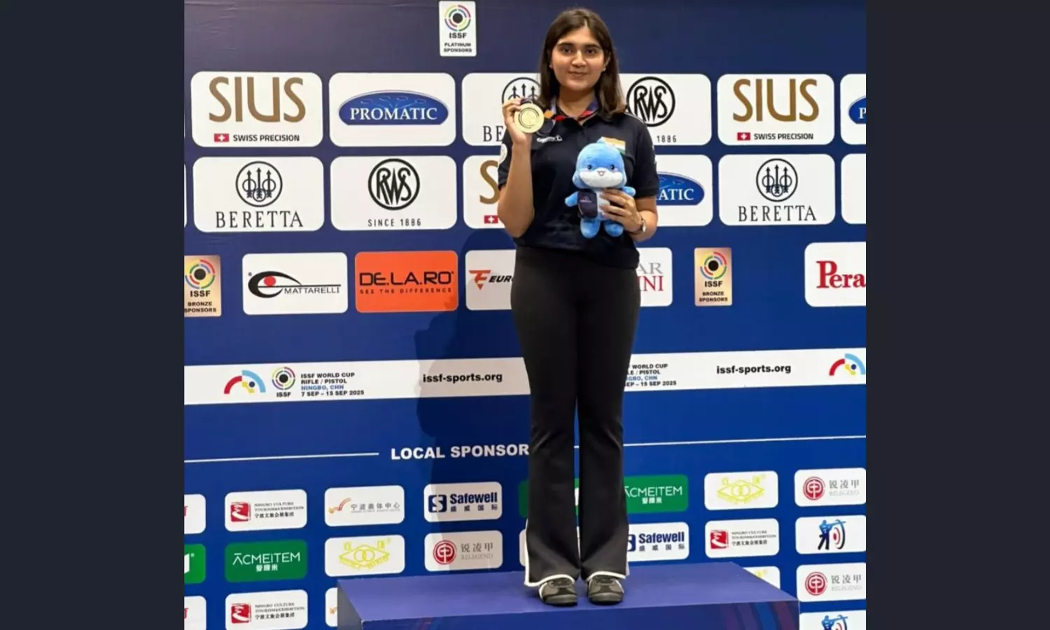 ISSF World Cup: Esha Wins Womens Air Pistol Gold to End Indias Medal Drought