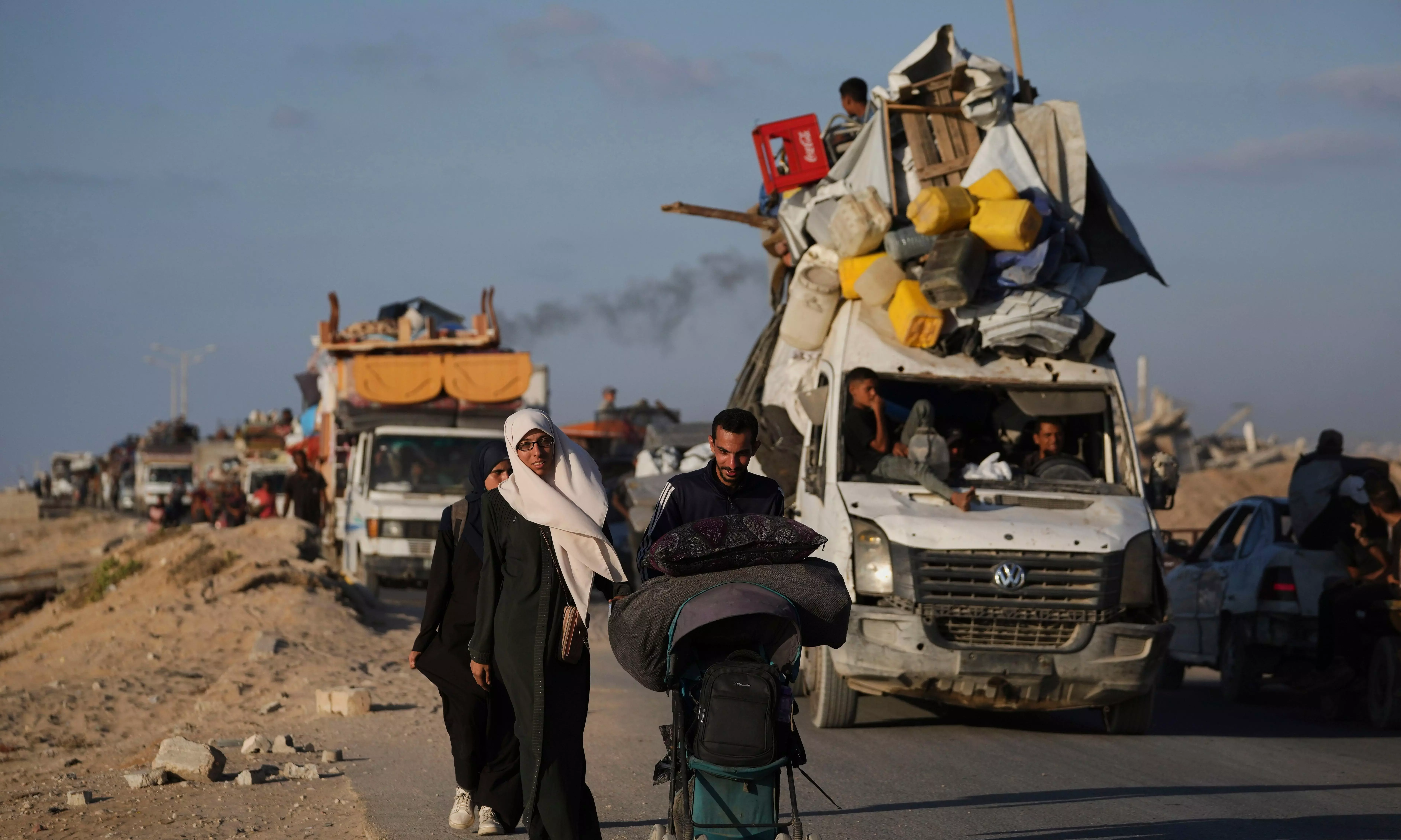 Israel Army Says Over 2,50,000 Residents Have Left Gaza City