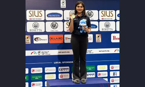 ISSF World Cup: Esha Wins Womens Air Pistol Gold to End Indias Medal Drought