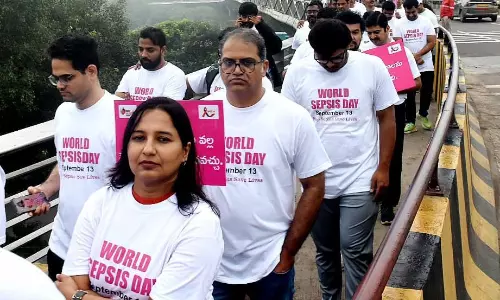 Indian Society of Critical Care Medicine Hosts Walk on World Sepsis Day at Durgam Cheruvu cable Bridge Indian Society of Critical Care Medicine Hosts Walk on World Sepsis Day at Durgam Cheruvu cable Bridge