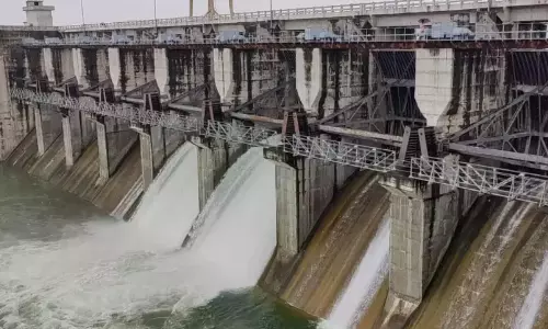 Streams, Rivulets Flow High With Flood Water