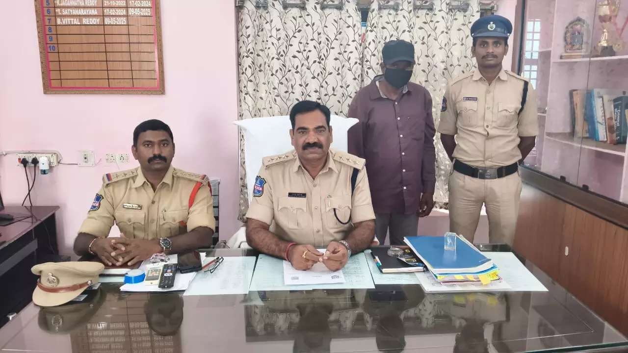 Son Held for Killing Mom by Pushing Her Into Manjeera River