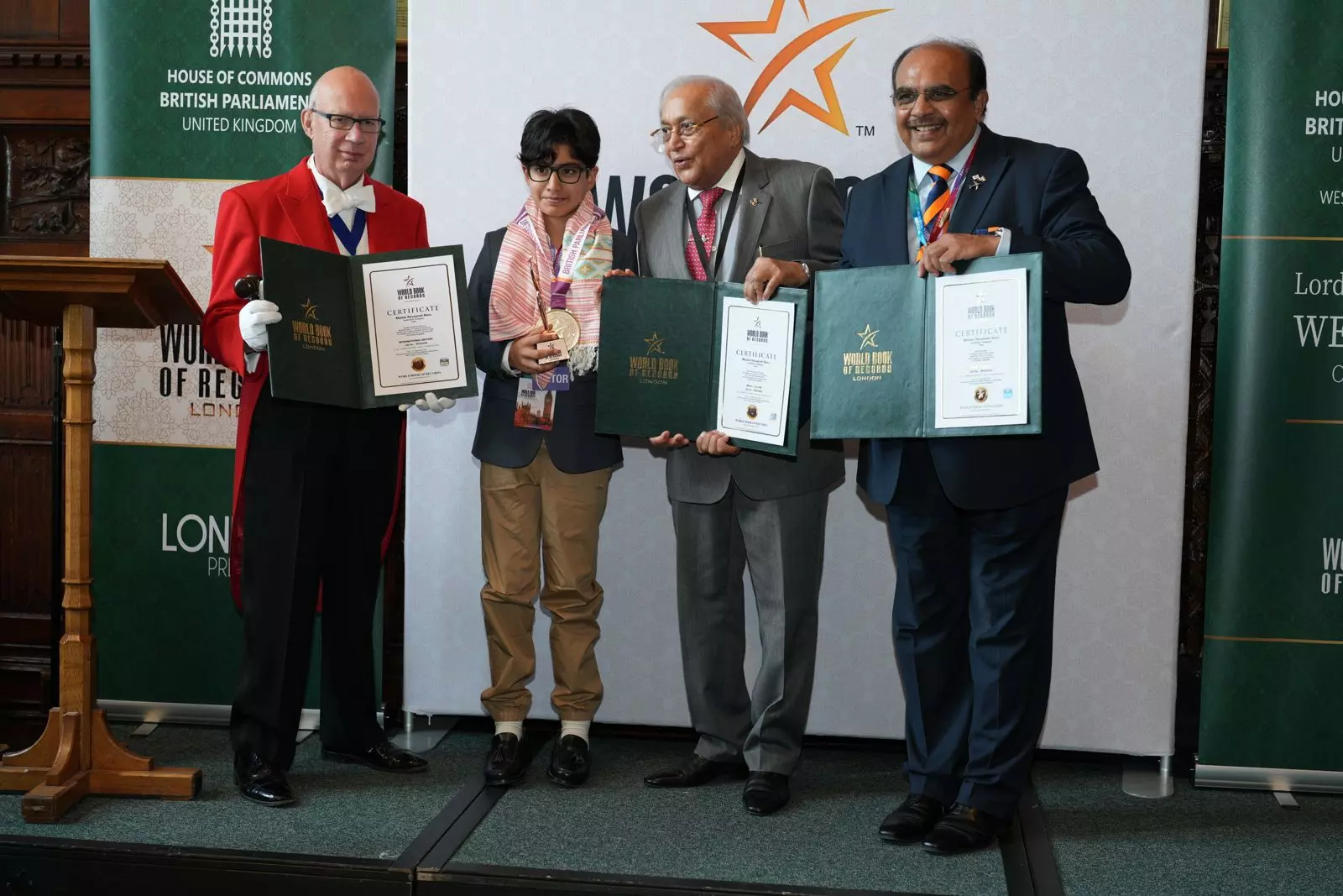 Minister Lokesh’s Son Devaansh Receives World Book Of Records Award