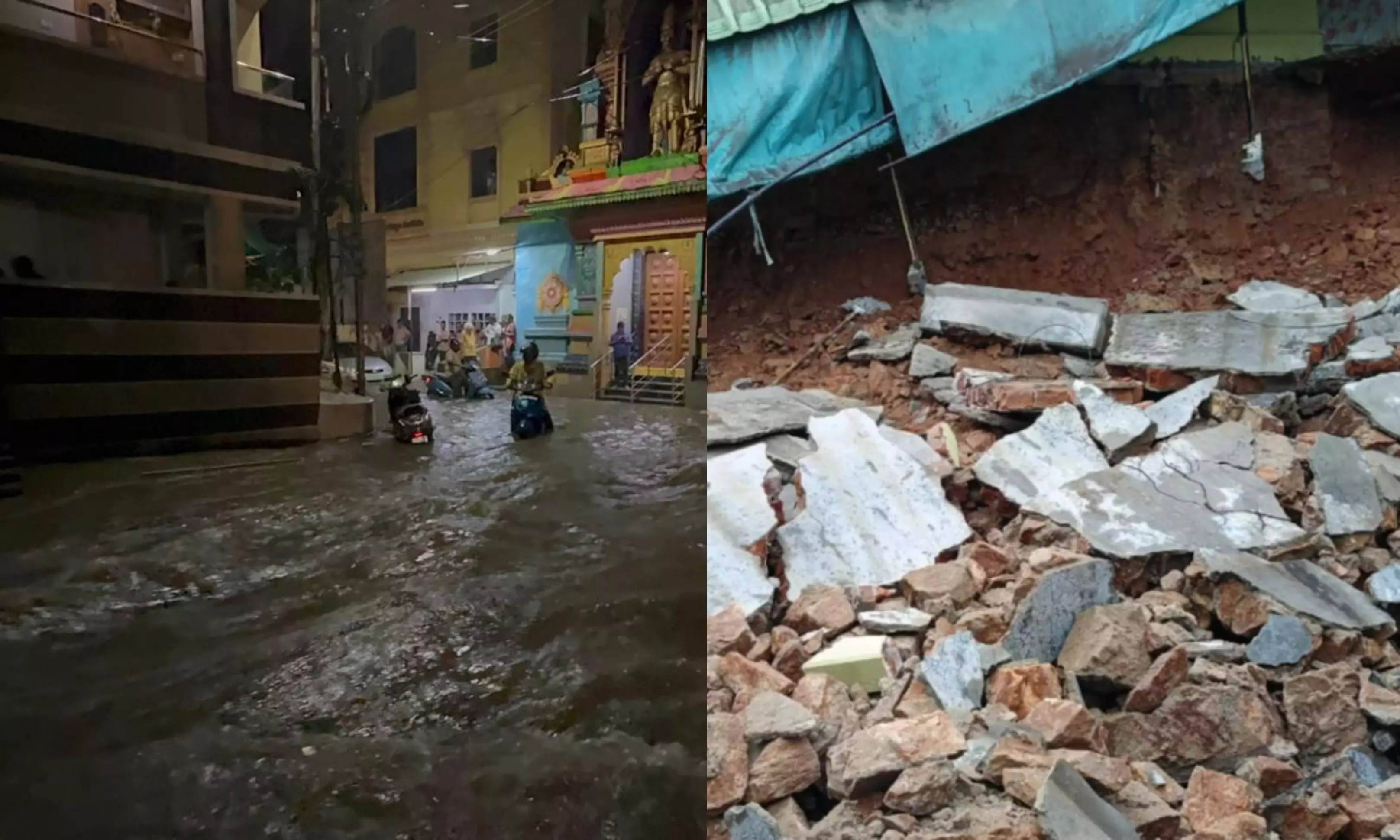 Hyderabad: Wall Collapse Kills Construction Worker, Injures 4 Others