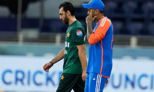 Suryakumar Yadav, Salman Agha Skip Customary Handshake During Toss For Indo-Pak Asia Cup Game