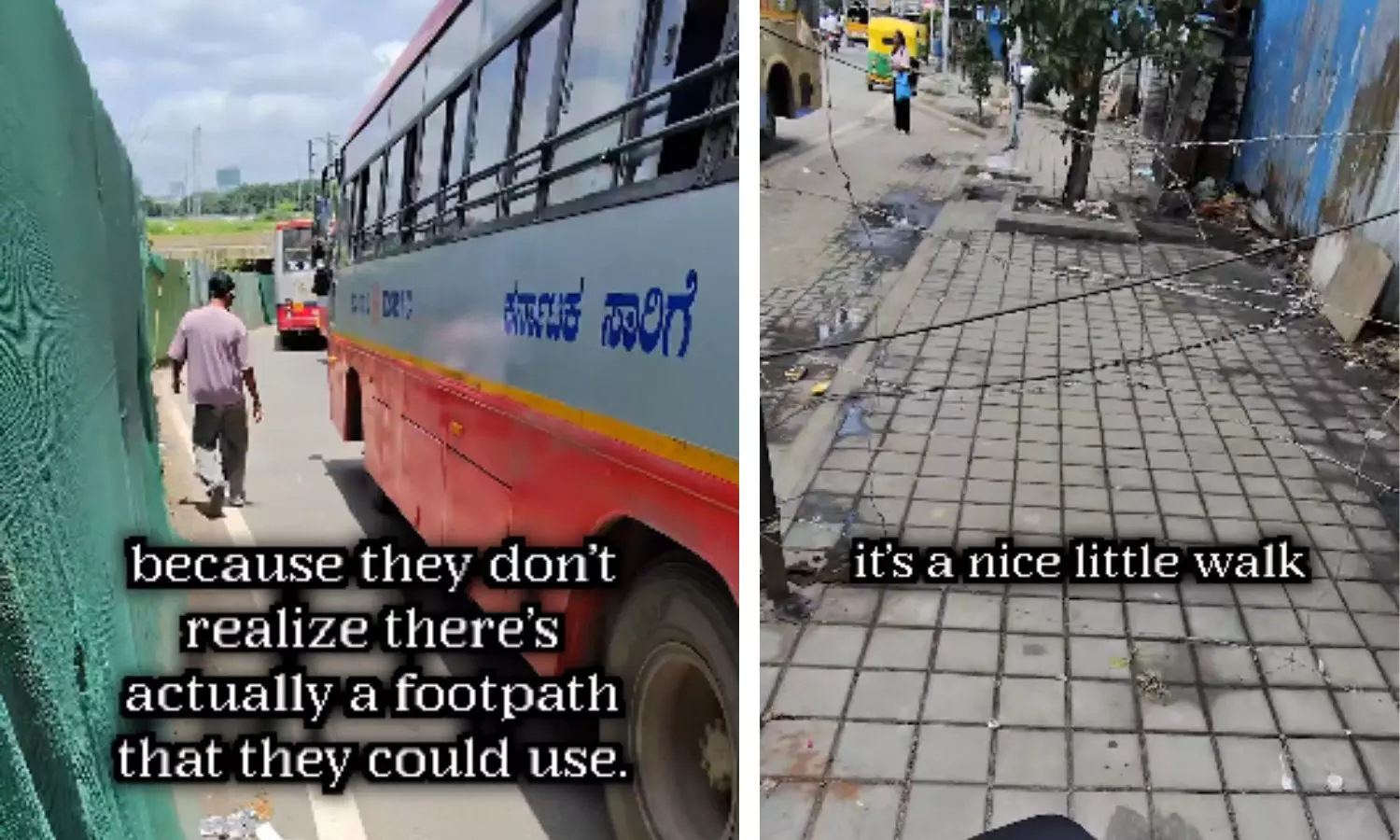 Canadian Vlogger’s Viral Video on Bengaluru Footpaths Spurs Swift Civic Action