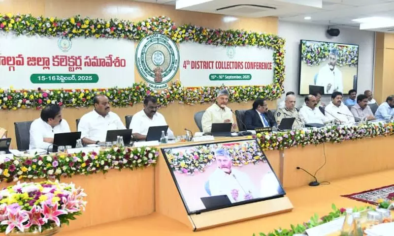 Naidu Tells Collectors to Fulfill People’s Aspirations Naidu Tells Collectors to Fulfill People’s Aspirations