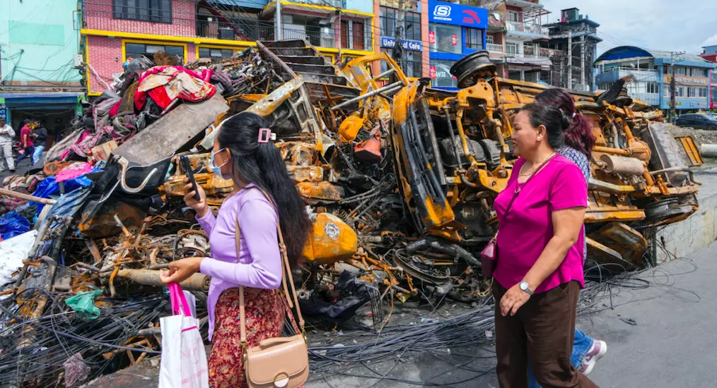 Nepalis In Hyderabad Rush Home Amid Protests
