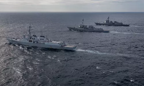 US, South Korea and Japan Open Joint Air and Naval Exercise