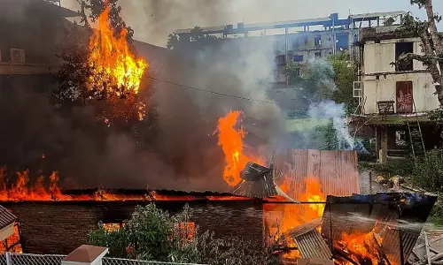 Kuki Leader’s House Torched in Manipur’s Churachandpur, Another Targeted