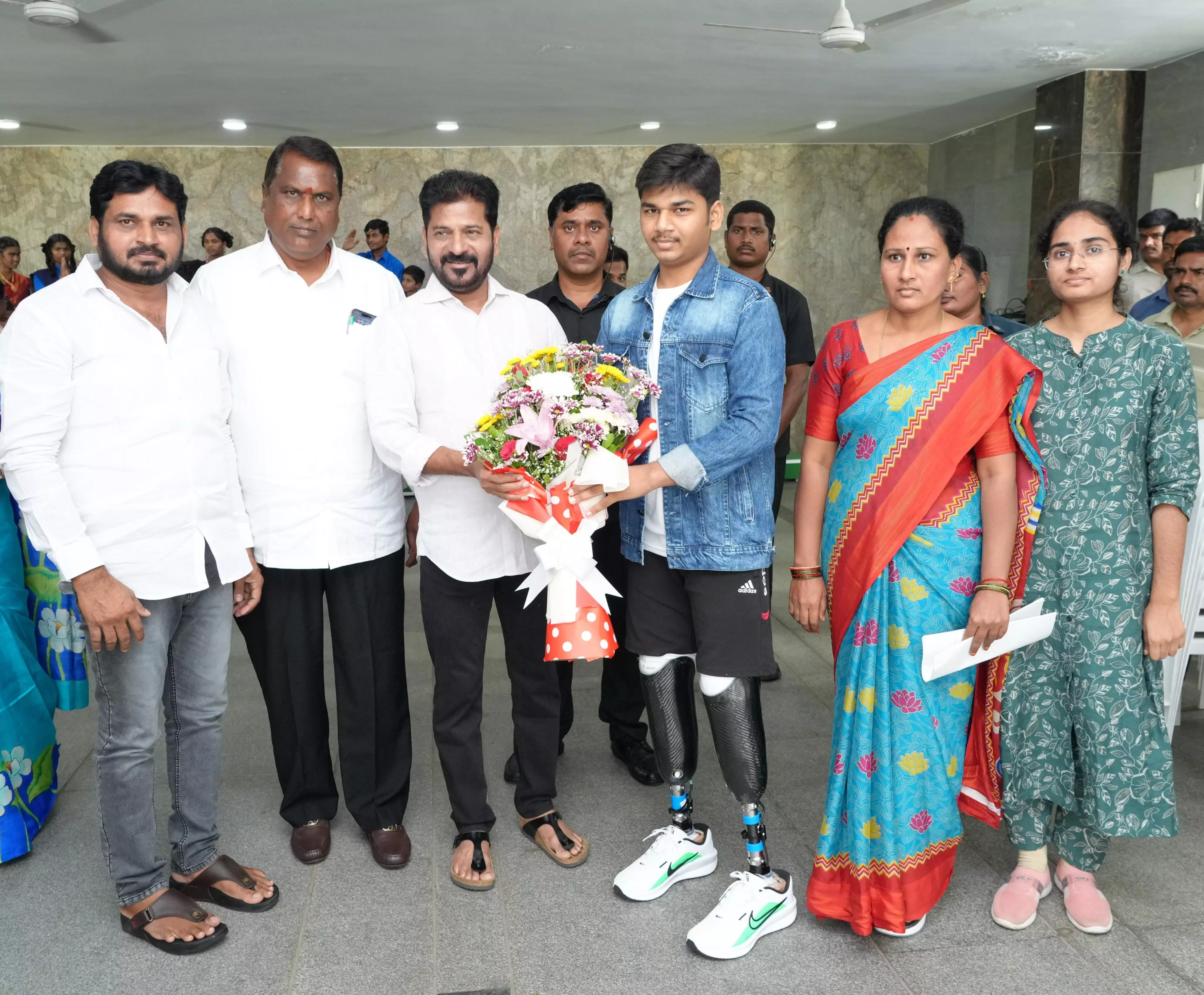 Accident Victim Expresses Gratitude to Revanth Reddy for Providing Medical Treatment