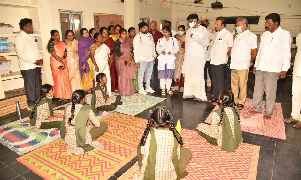 Minister Stresses Nutrition, Health Care For Gurukul Students