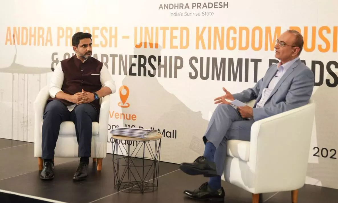 Lokesh Outlines Roadmap for Global Partnerships