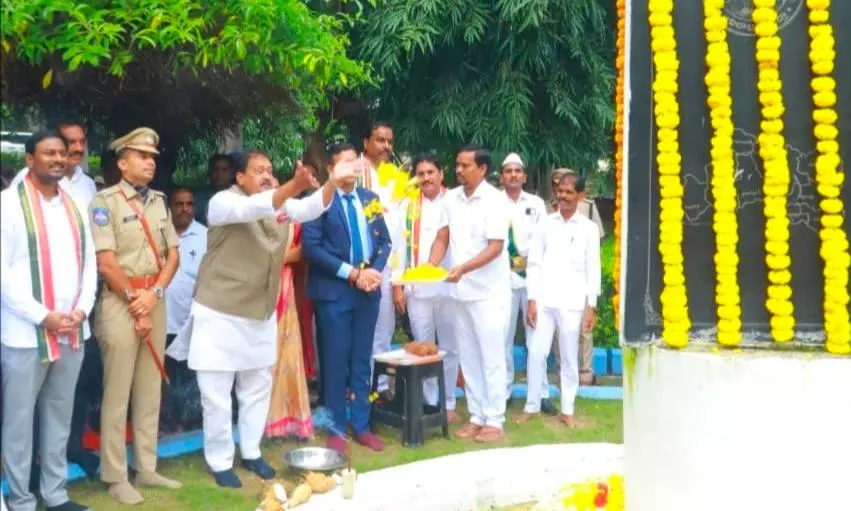 Top Officials Attend Praja Palana Fete In Adilabad