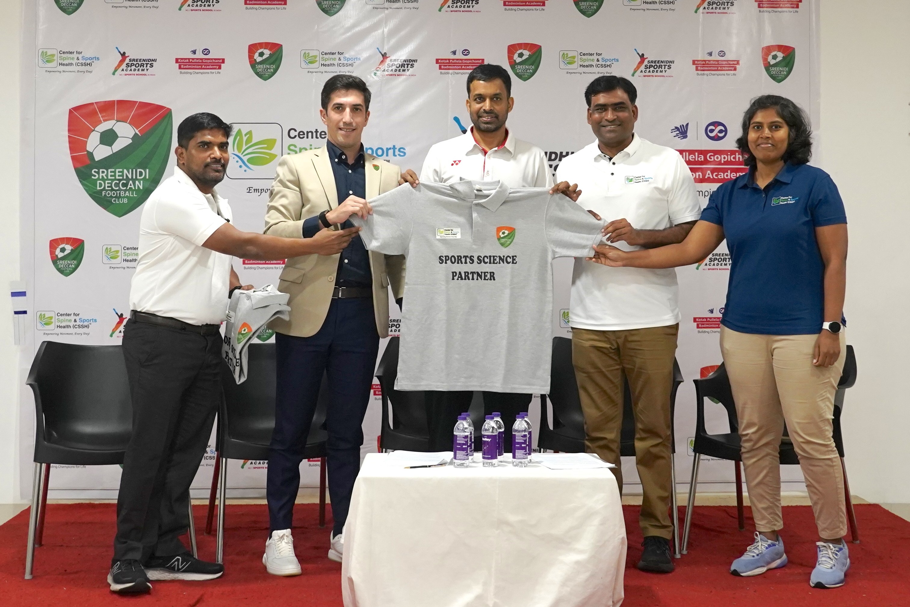 Sreenidi Deccan FC Partners with CSSH for Sports Science