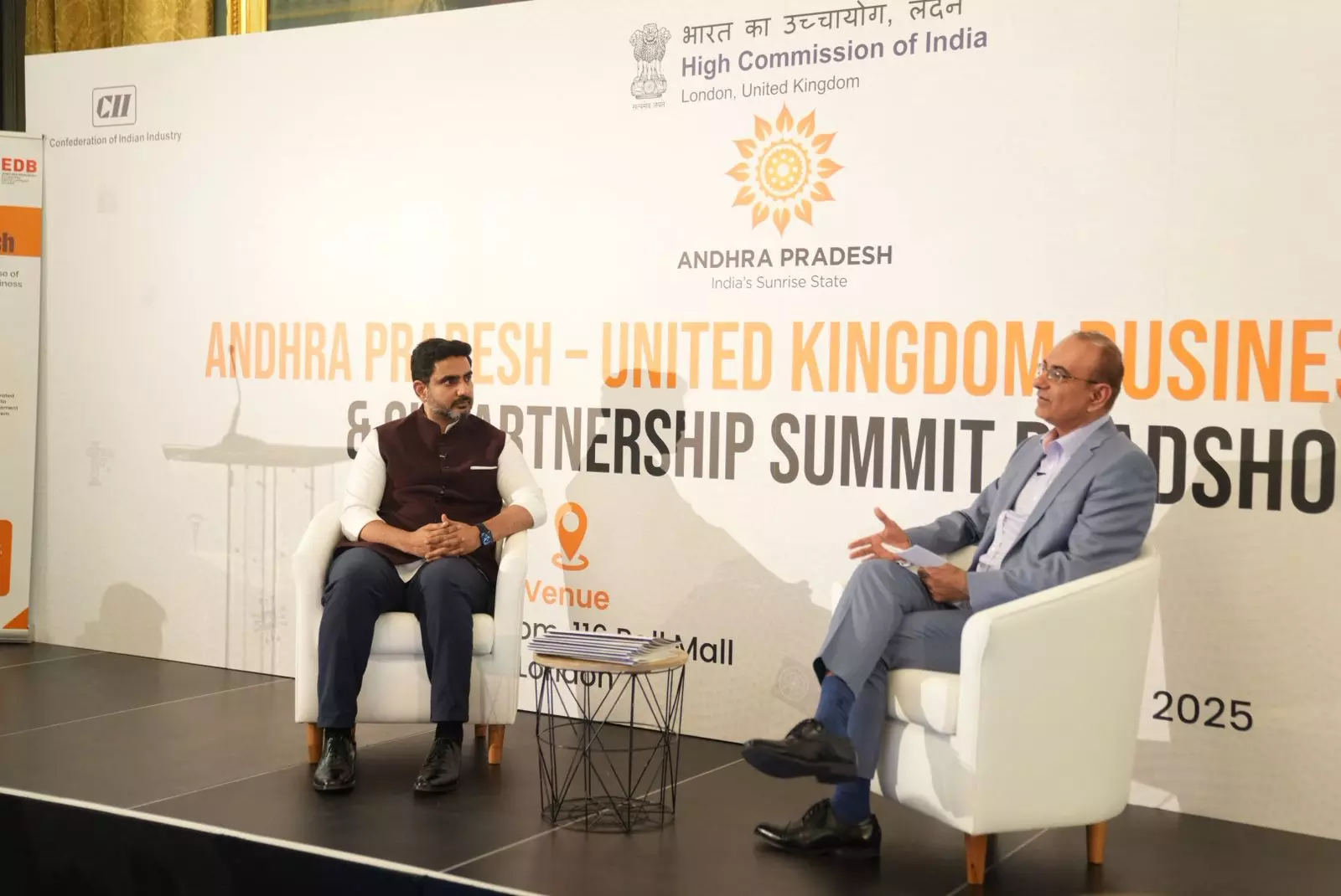 Andhra IT Minister Lokesh Showcases States Investment Potential in London