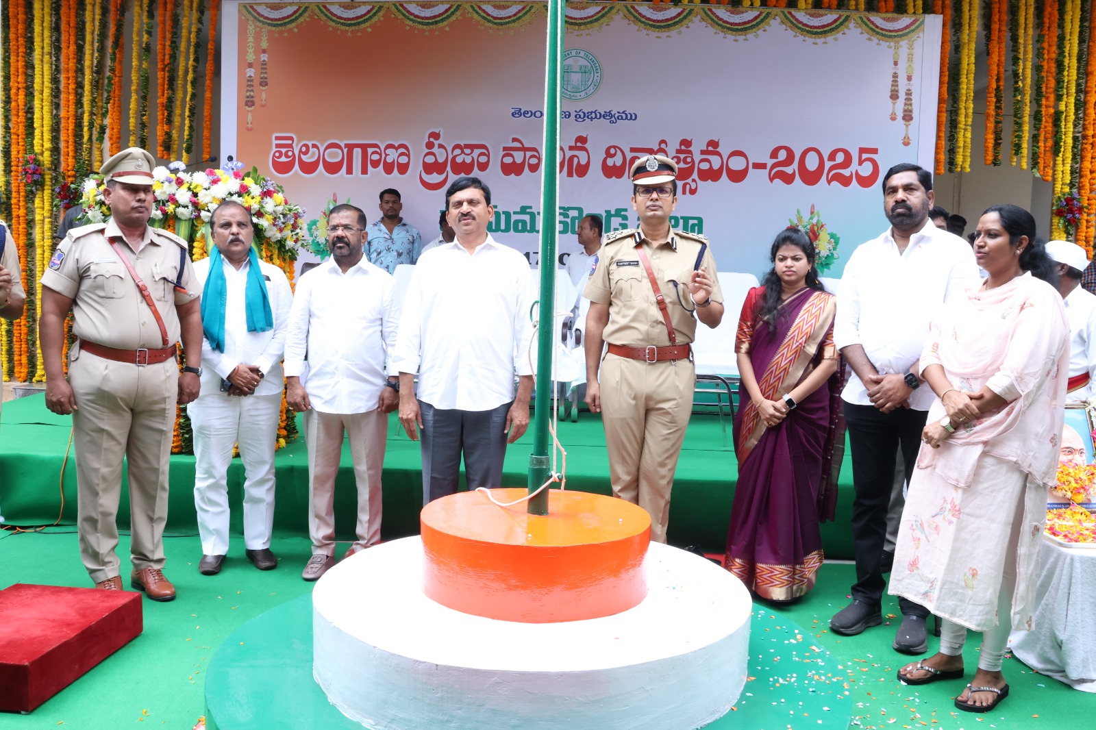 Telangana Celebrates Praja Palana Day, Honors Martyrs