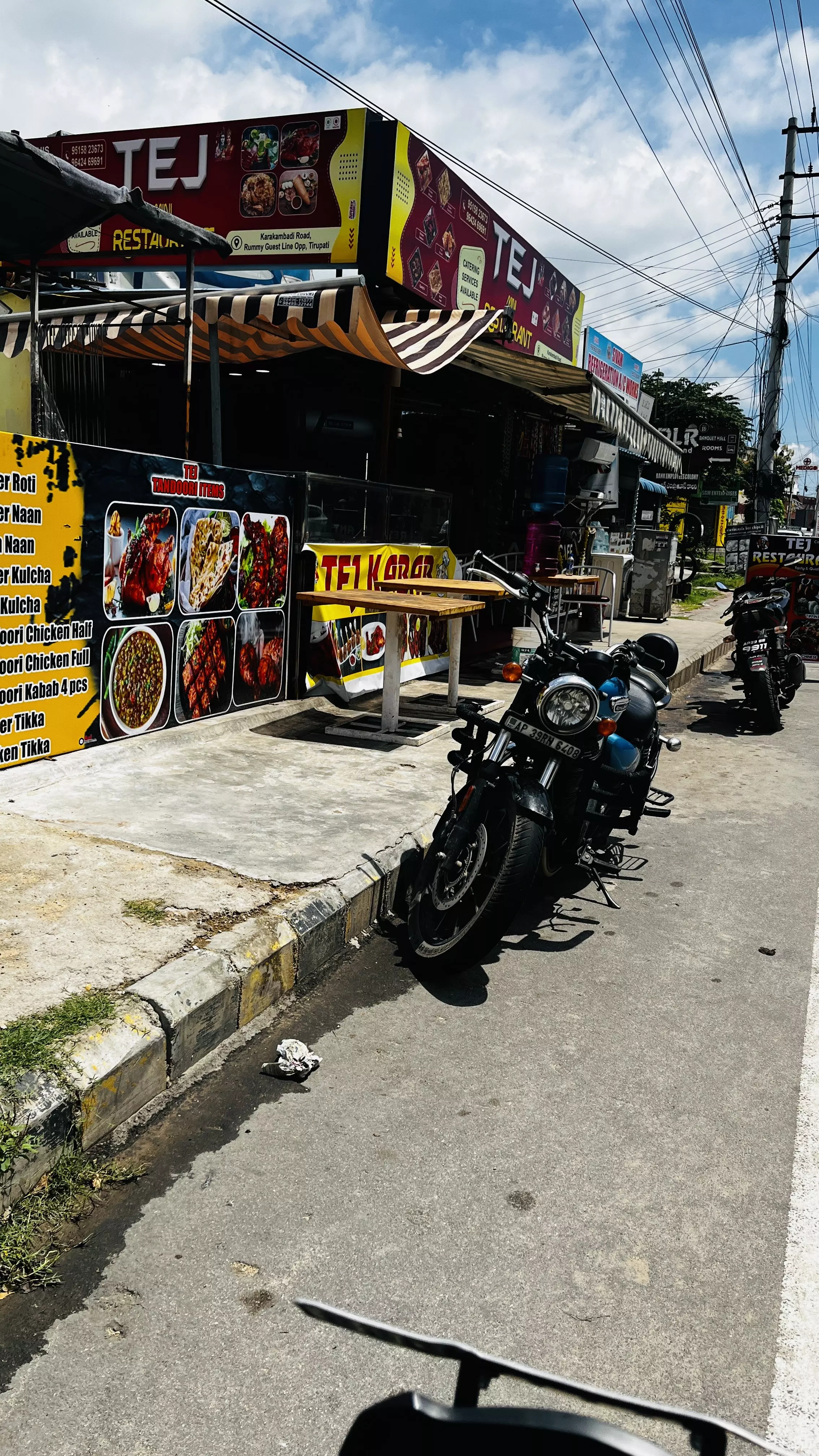 Pavement Encroachments In Tirupati Forcing Citizens Onto Busy Roads