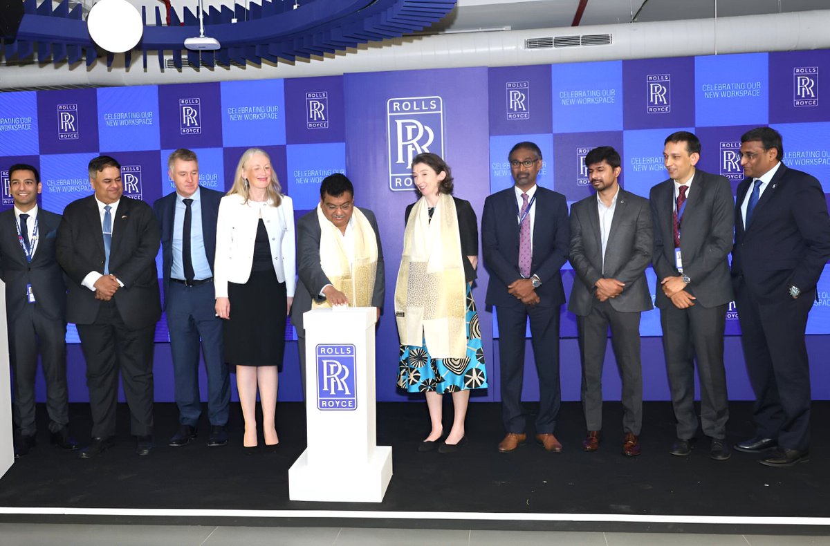Rolls-Royce Opens Largest Global Centre in Bengaluru