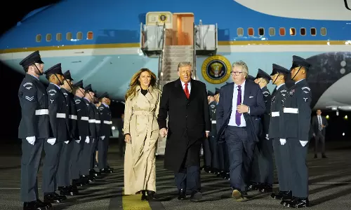 Trump Arrives in UK for Historic Second State Visit