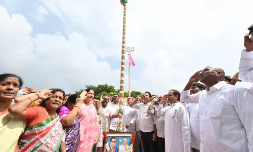 BRS Marks National Integration Day at Telangana Bhavan