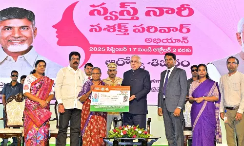 AP Governor Launches ‘Swasth Nari Sashakt Parivar Abhiyan’ in Vijayawada