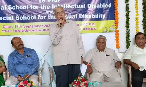 Retired Collector Vows to Support Differently Abled