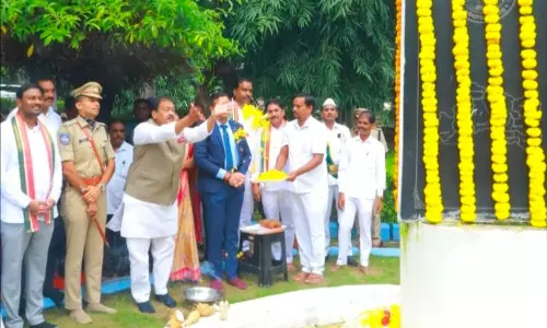 Top Officials Attend Praja Palana Fete In Adilabad