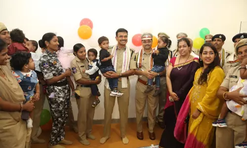 Hyderabad Police Launches Rs.5 Cr Child Care Centre for Women Staff