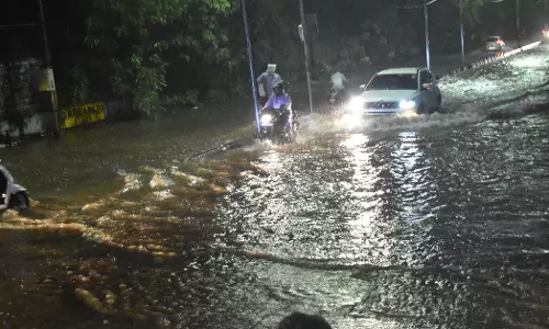 Heavy Rains Lash Hyderabad
