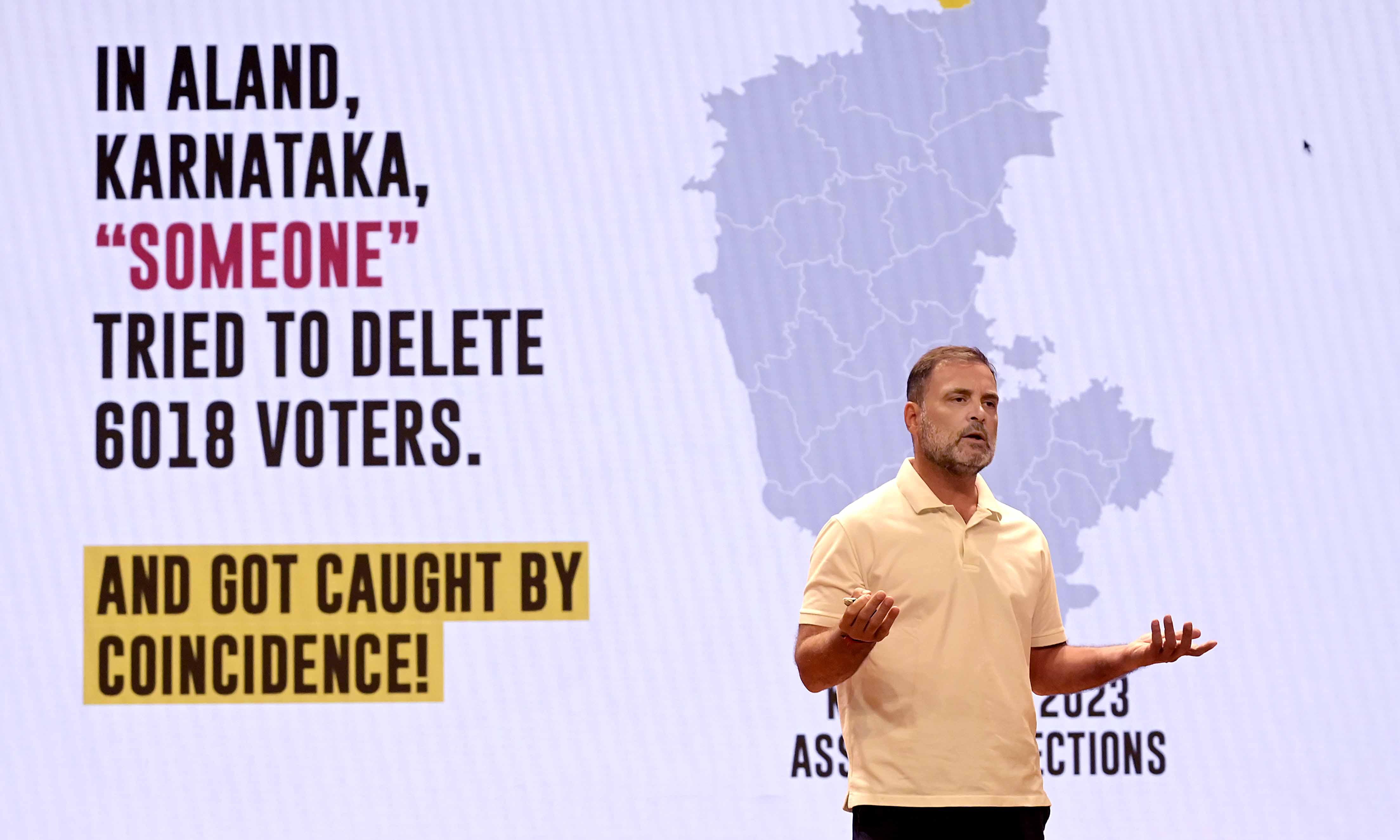 BJP Rejects Rahul Gandhi's 'Vote Theft' Allegations