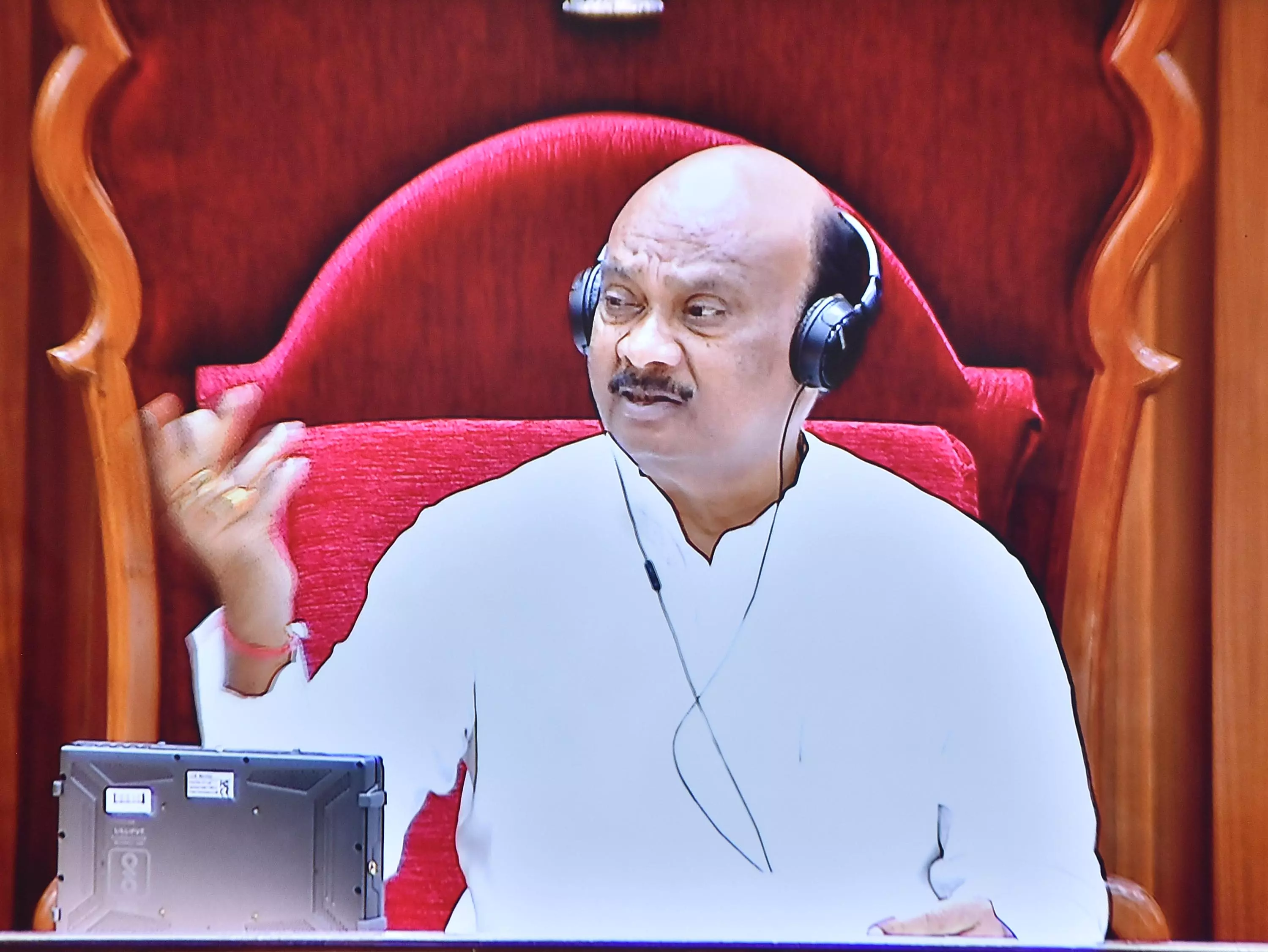 AP Speaker Expresses Displeasure With Ministers and Officials AP Speaker Expresses Displeasure With Ministers and Officials