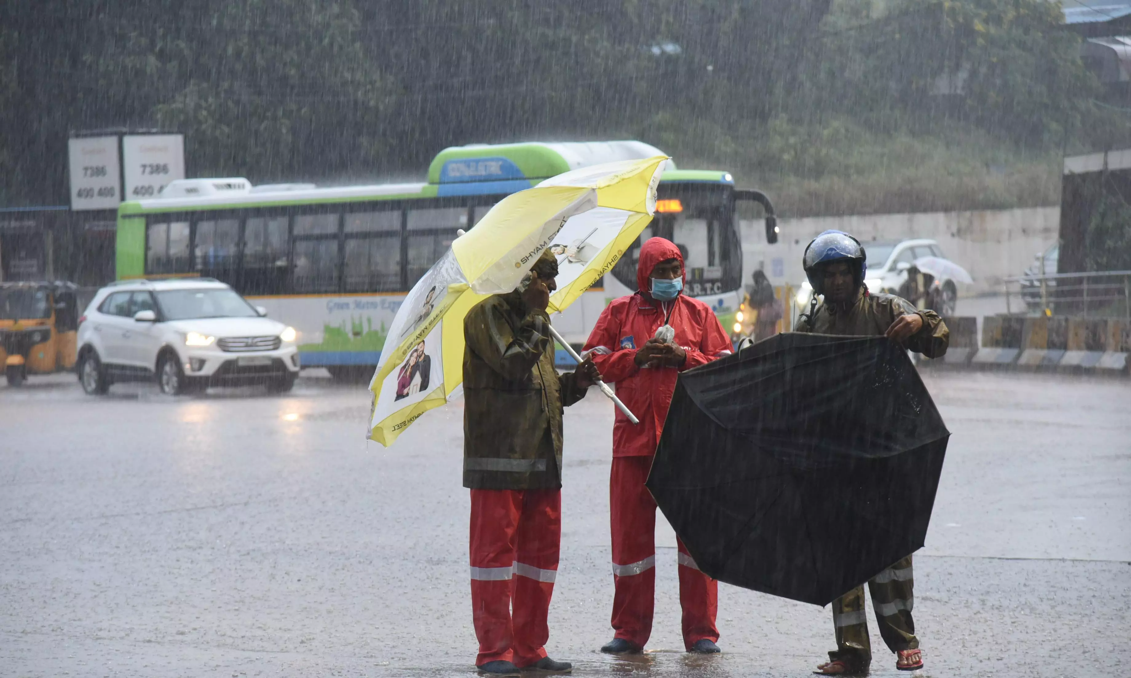 Hyderabad Rains: Civic Apathy Makes Traffic Cops’ Work Tough