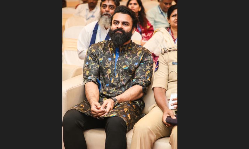 Sai Durgha Tej Speaks at Traffic Summit, Urges Road Safety