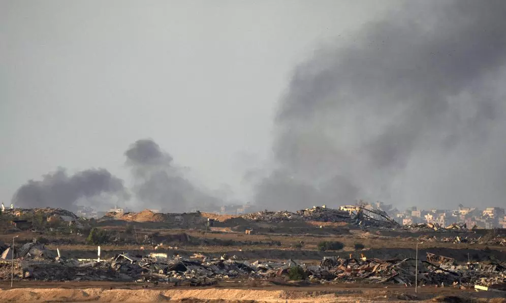 Israel Bombards Gaza City